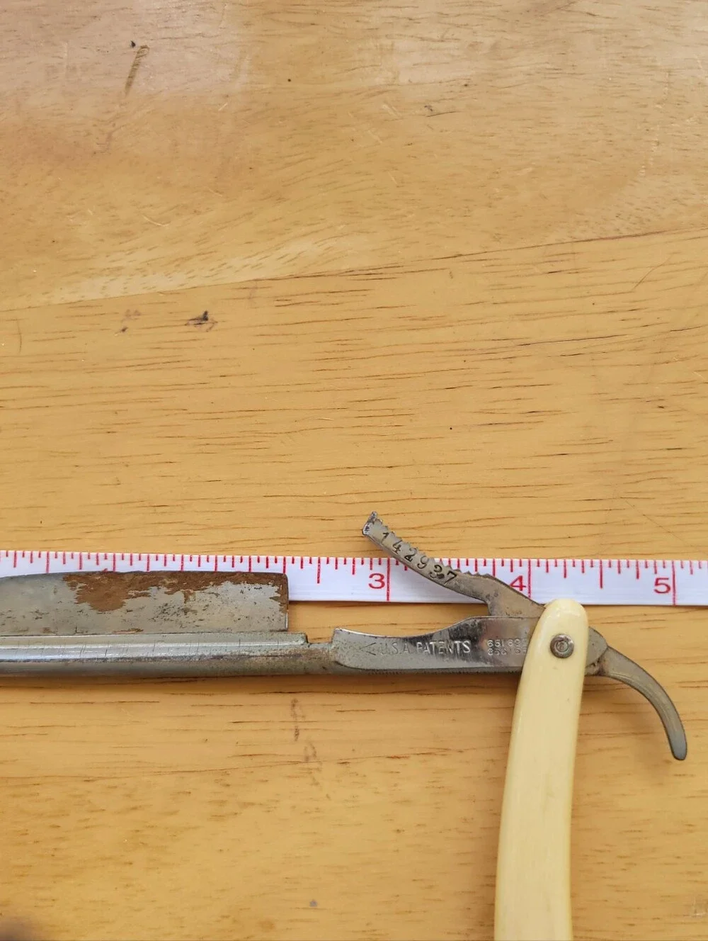 Antique Rare Curley's Ideal Safety Razor 1800's-1920's Straight Razor